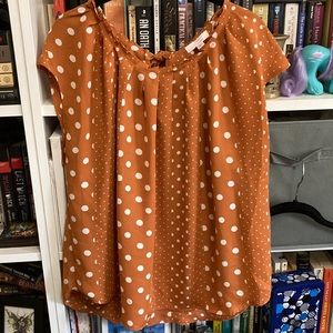 LC Lauren Conrad blouse XL NWOT